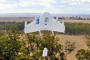 Testing Delivery with a Google Drone